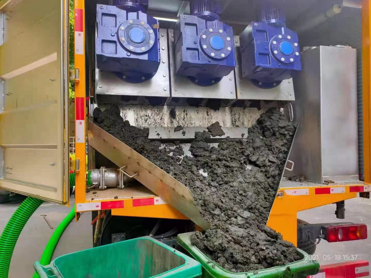 环翠化粪池清掏城市维护站-泥浆净化干湿分离处理